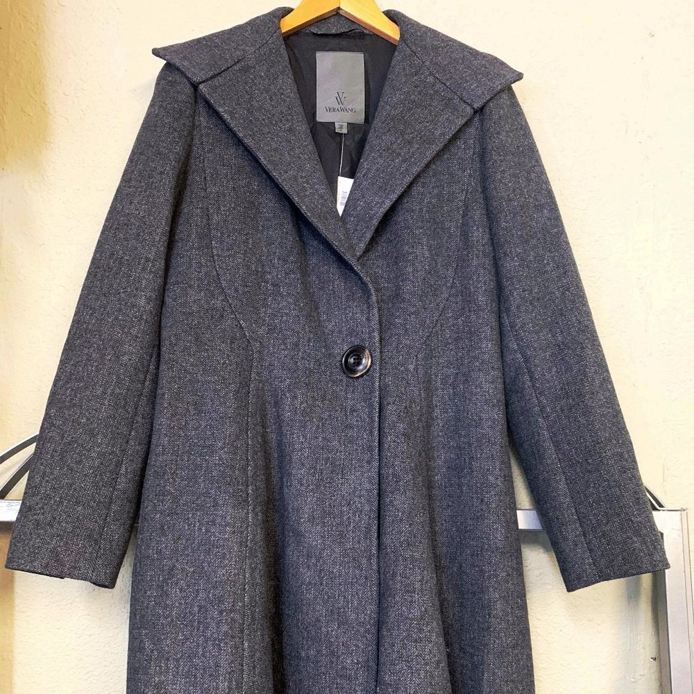 Vera Wang Tweed Coat